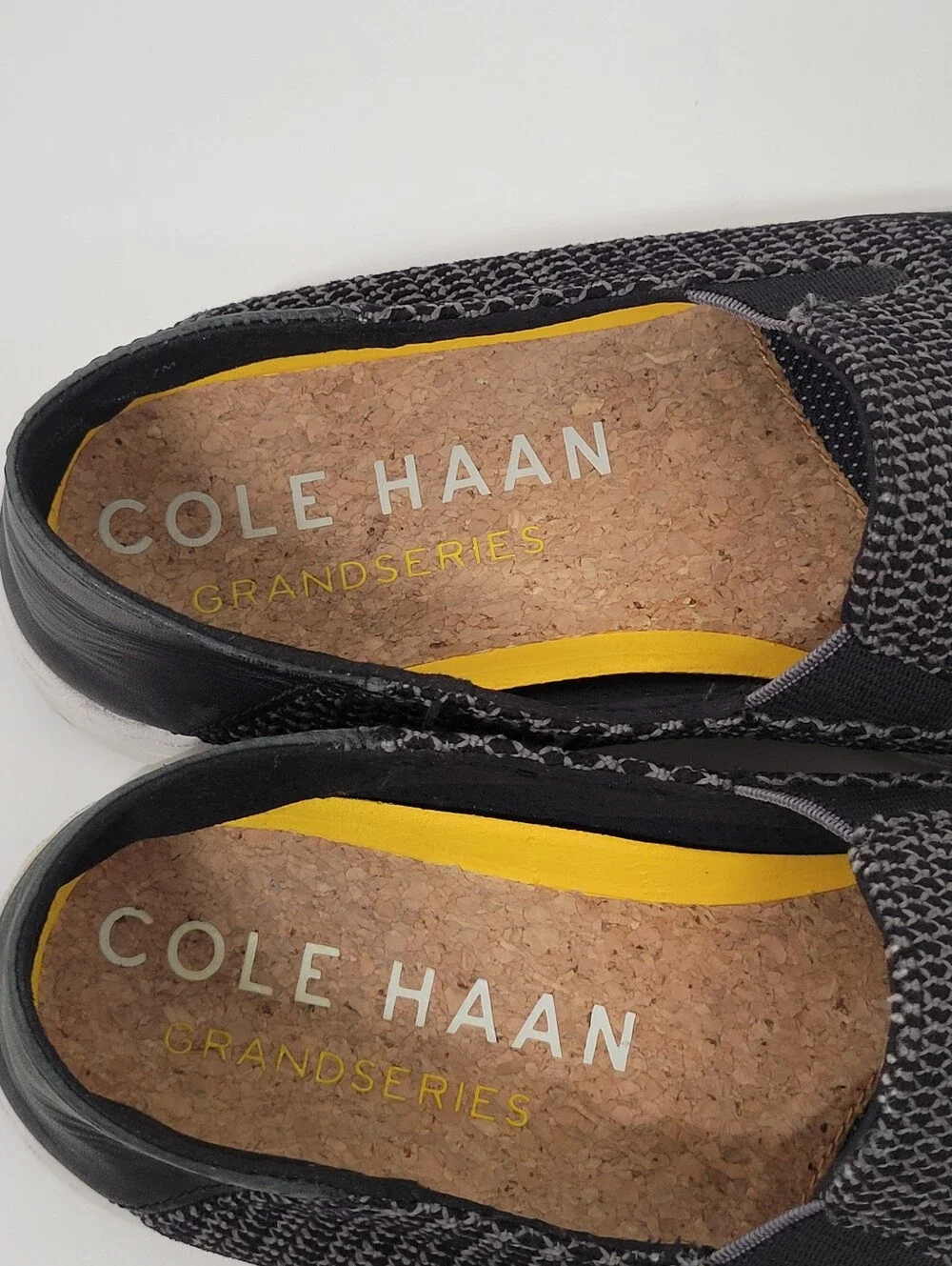 Cole Haan Grand Series Black Mesh Slip-On Loafer Casual Shoes Men Size 7